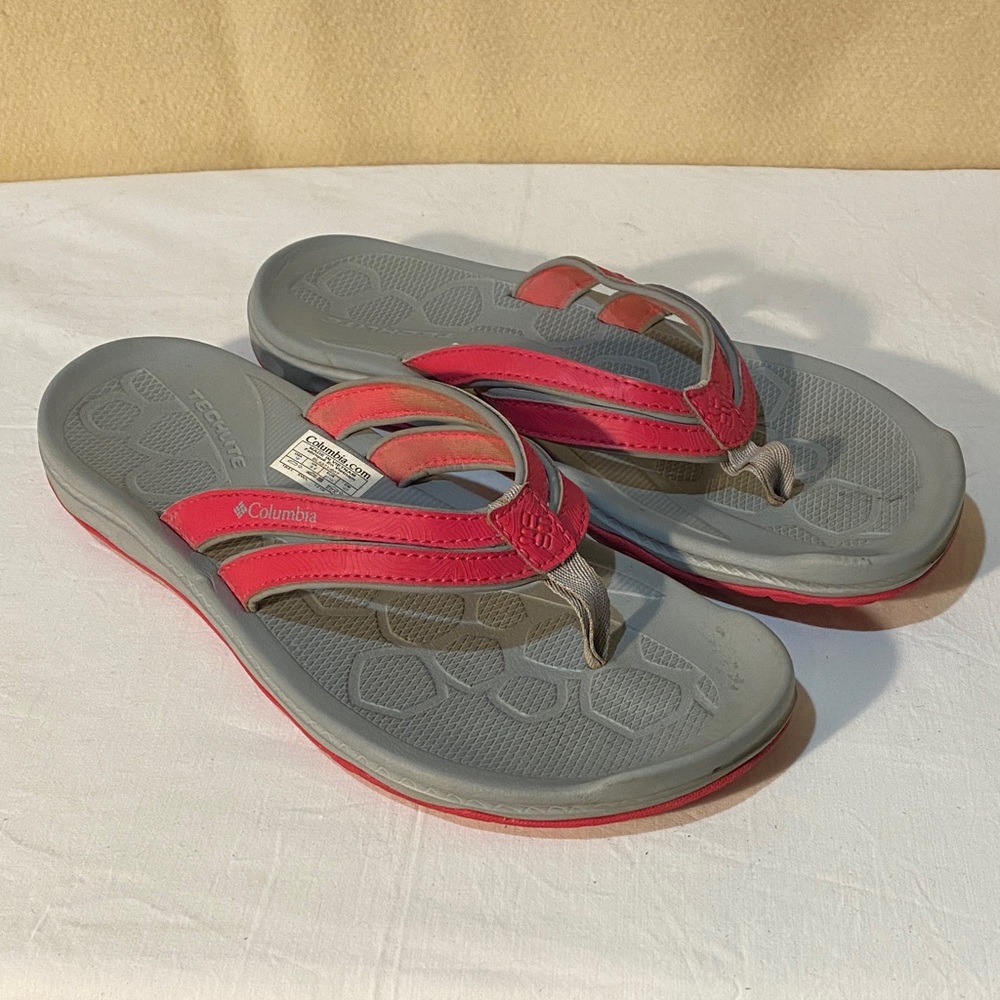 Columbia Techlite Sandals Flip Flops Thongs Size 10